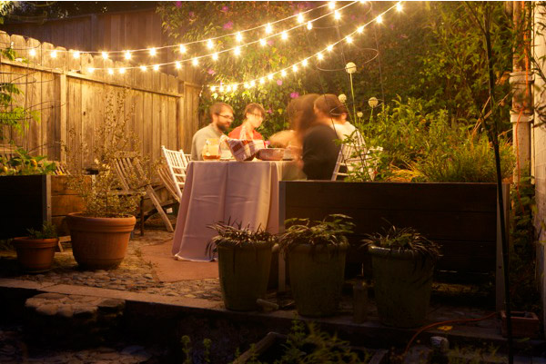 Summer garden party Décor patio Lights