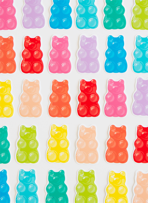 Free Printable Gummy Bears Oh Happy Day! Bloglovin’