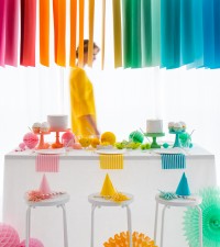 Hanging Paper Installation