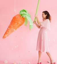 Giant Carrot Pinata | Oh Happy Day!