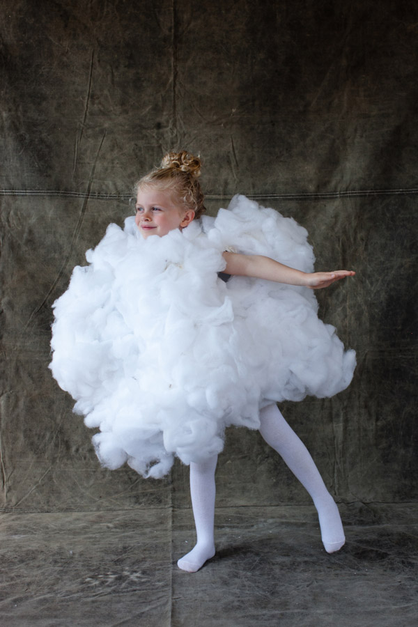 Fluffy White Cloud Costume