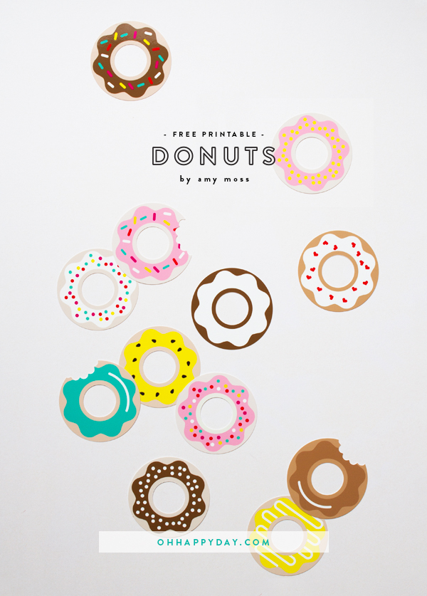 Donut Printables