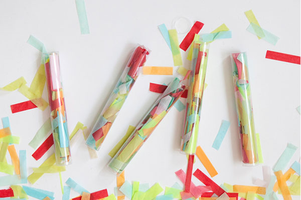 Handmade Confetti and DIY Confetti Throwers