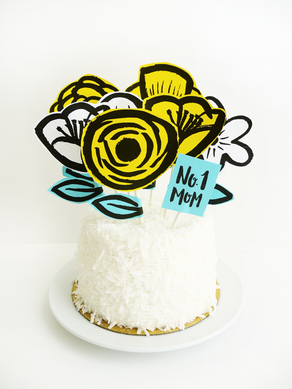 GOLDEN 1 Cake Toppers Paper And Acrylic Topper, Packaging Type: Packet