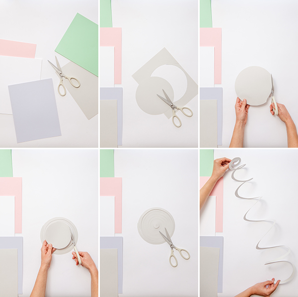 Spiral Streamers - DIY Party Decor