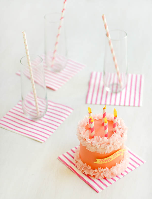 DIY Birthday Cake Box