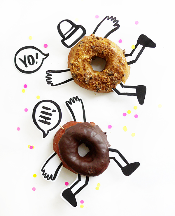 Printable Donut Buddies | Oh Happy Day!