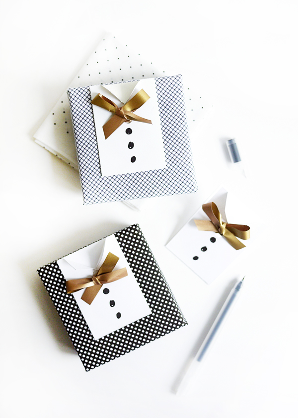 Printable Father’s Day Gift Wrap | Oh Happy Day!