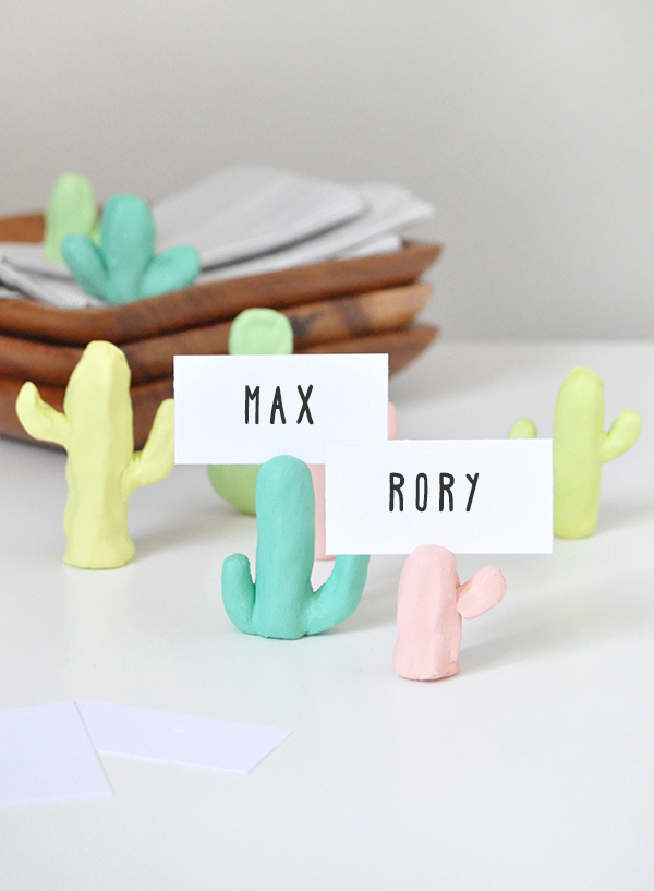 Cactus Place Card Holders | Oh Happy Day!