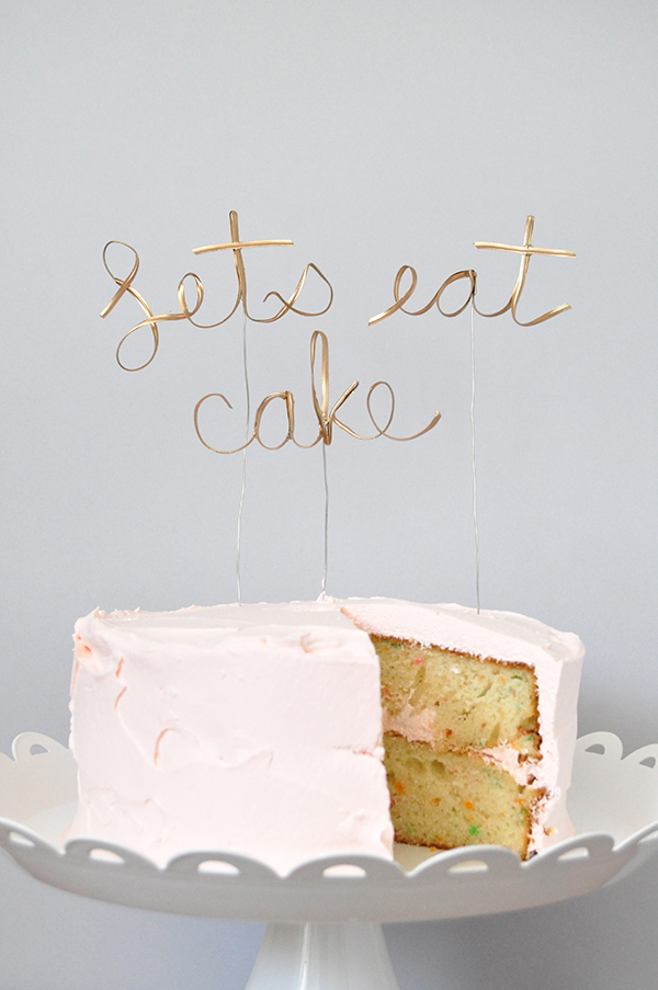 DIY Birthday Cake Topper Ideas