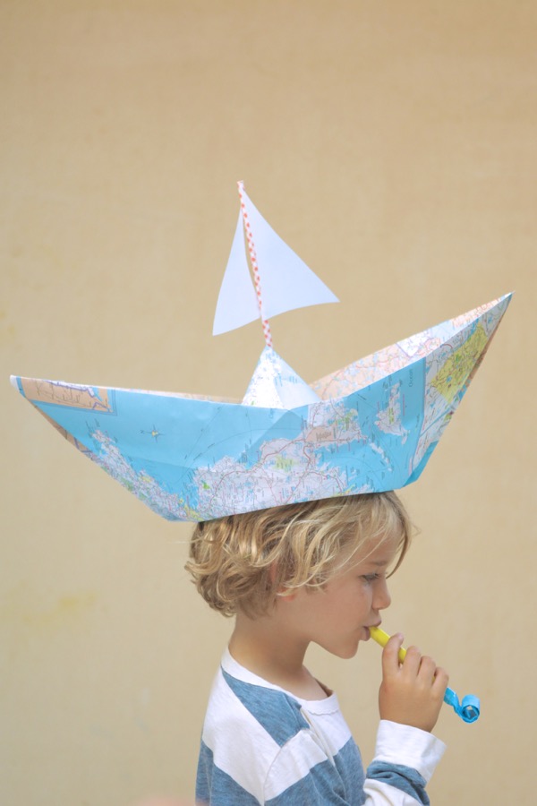 Boat hat sale paper