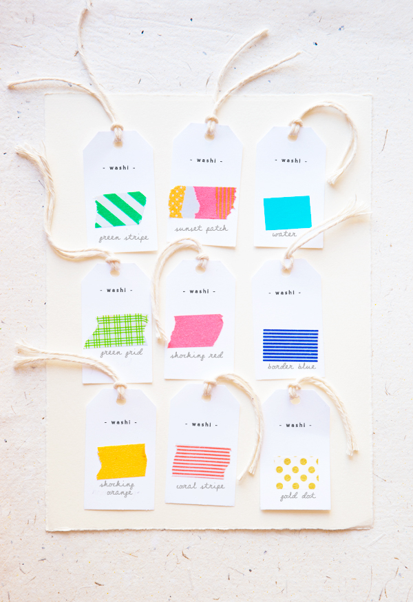 Make a no-Sew Washi Tape Garland!