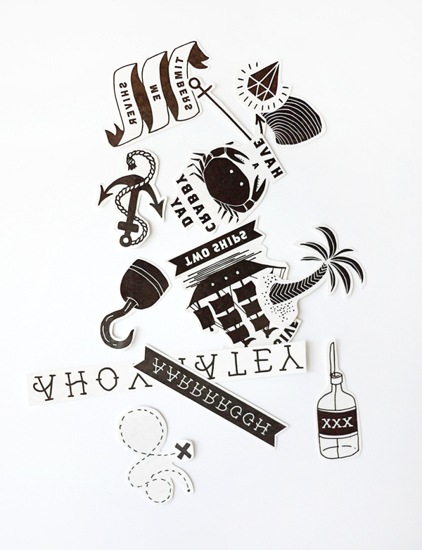 Printable Temporary Take Out Tattoos  Lets Mingle Blog