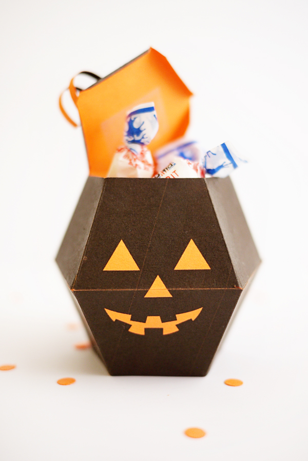 Printable Spooky Pumpkin Boxes