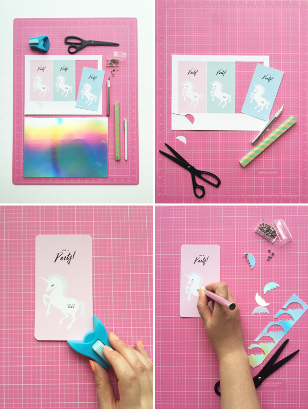 DIY : Nos adorables invitations licorne !