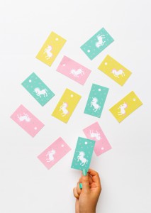 Printable Unicorn Gift Tags
