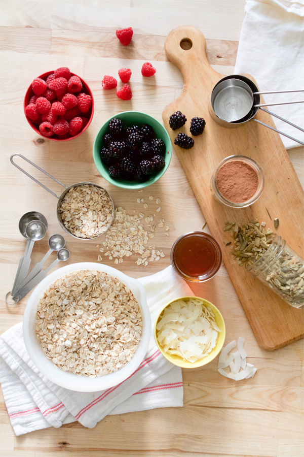 Cocoa Honey Granola