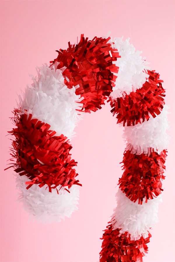 diy candy cane decorations