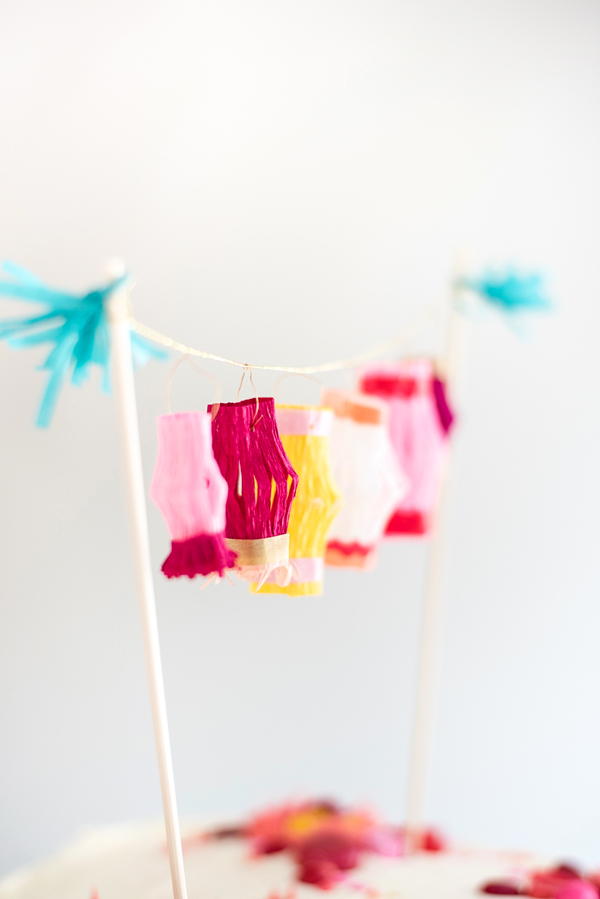 mini paper lanterns