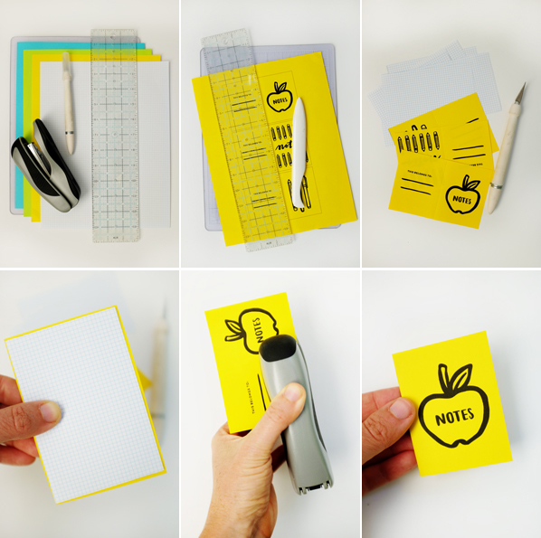 DIY Mini Notebook, Back to School