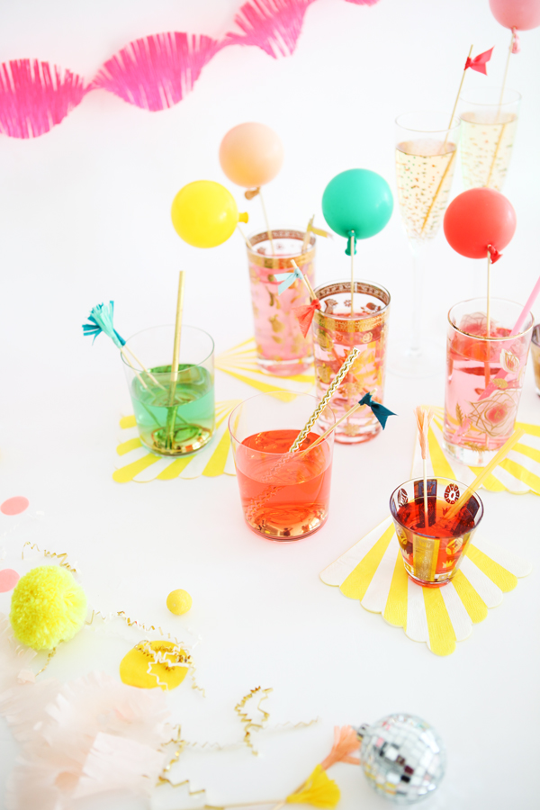 Easy DIY Drink Stirrers for Cocktails - Merriment Design