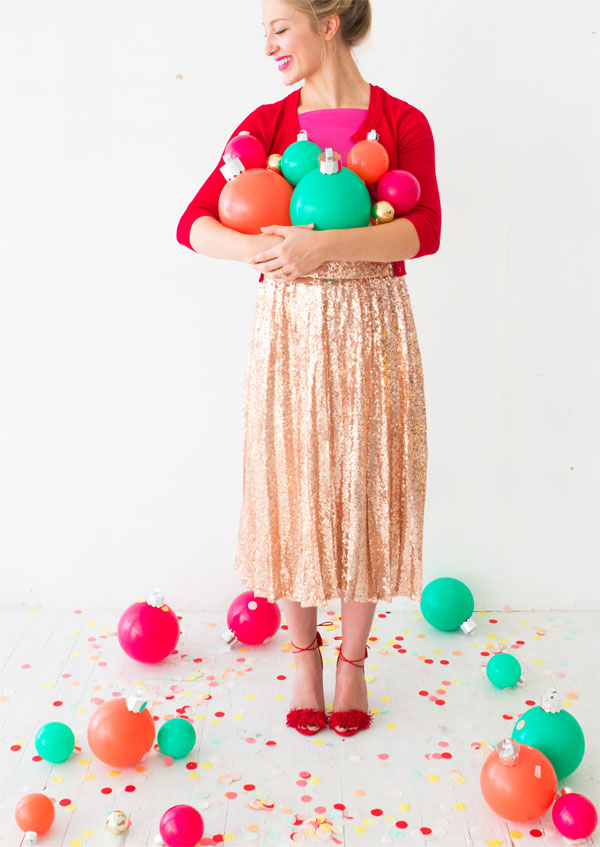 Balloon Ornament Centerpiece | Oh Happy Day!