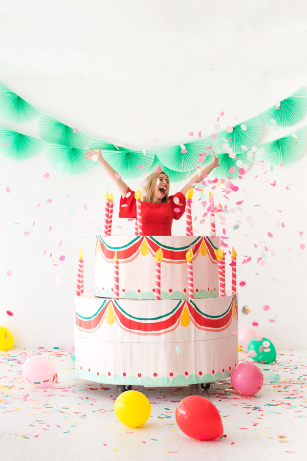 enormous birthday cake