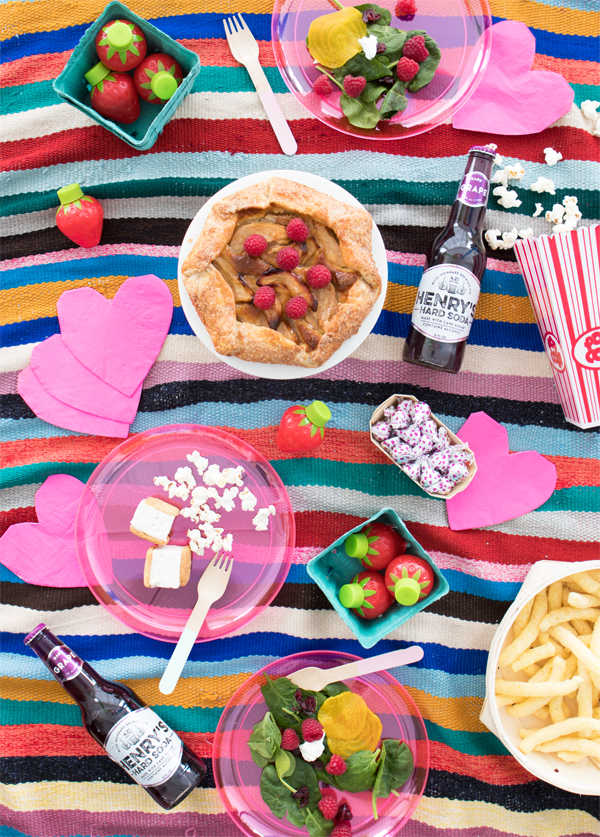 Colorful Indoor Picnic | Oh Happy Day!