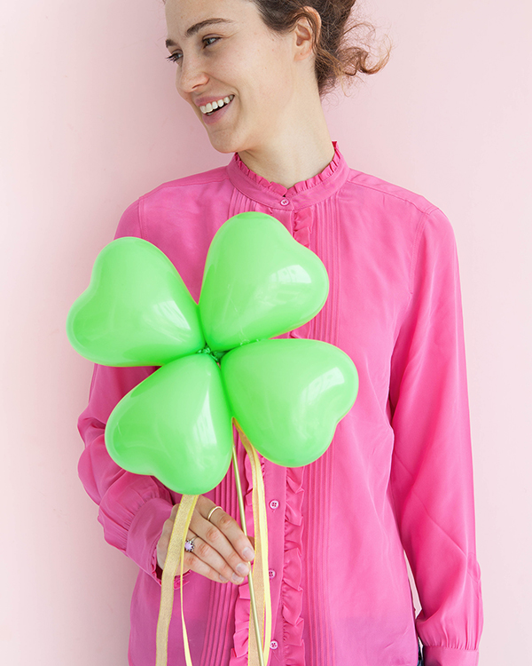 Clover Balloon Sticks DIY | Oh Happy Day!