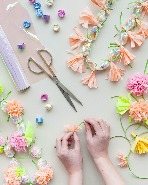 Modern Candy Leis | Oh Happy Day!