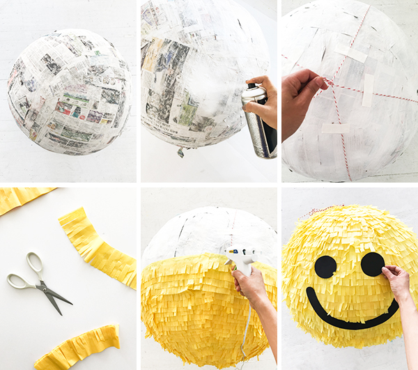 Smiley Face Pinata | Oh Happy Day!