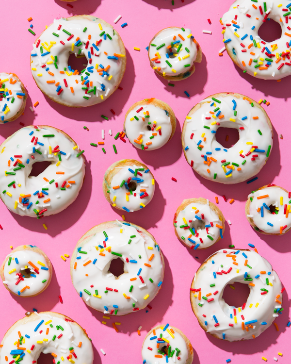 Piece of Cake: Baked Funfetti Donuts | Oh Happy Day!