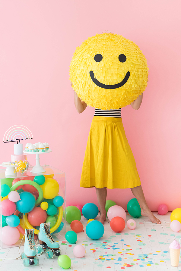 Smiley Face Pinata | Oh Happy Day!