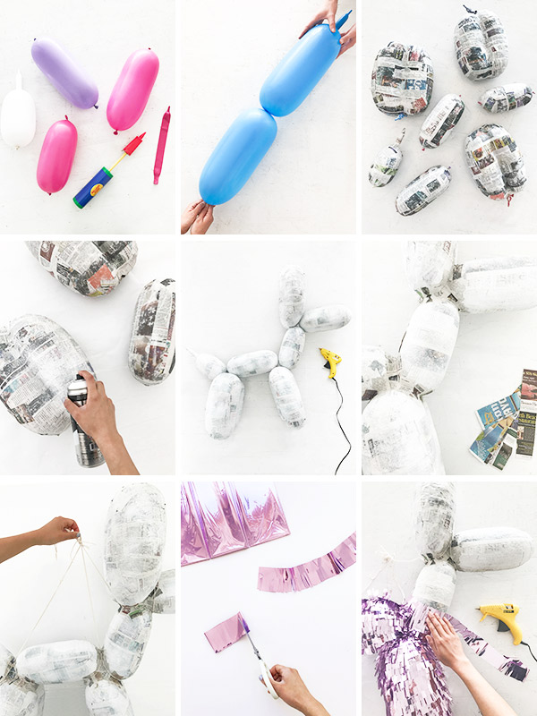 Balloon Dog Wrapping Paper