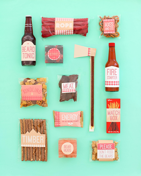 Father's Day Lumberjack Printables | Oh Happy Day!