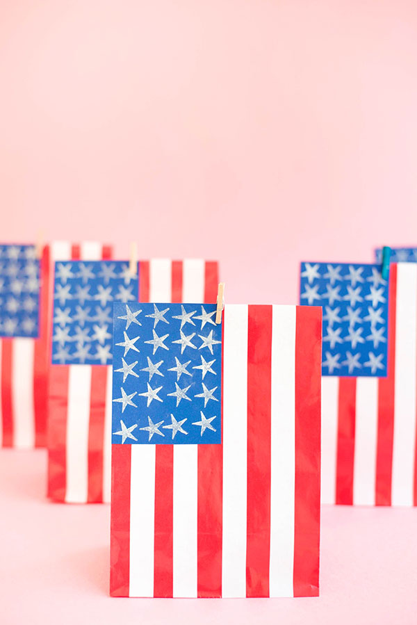 4th of July Favor Bags | Oh Happy Day!