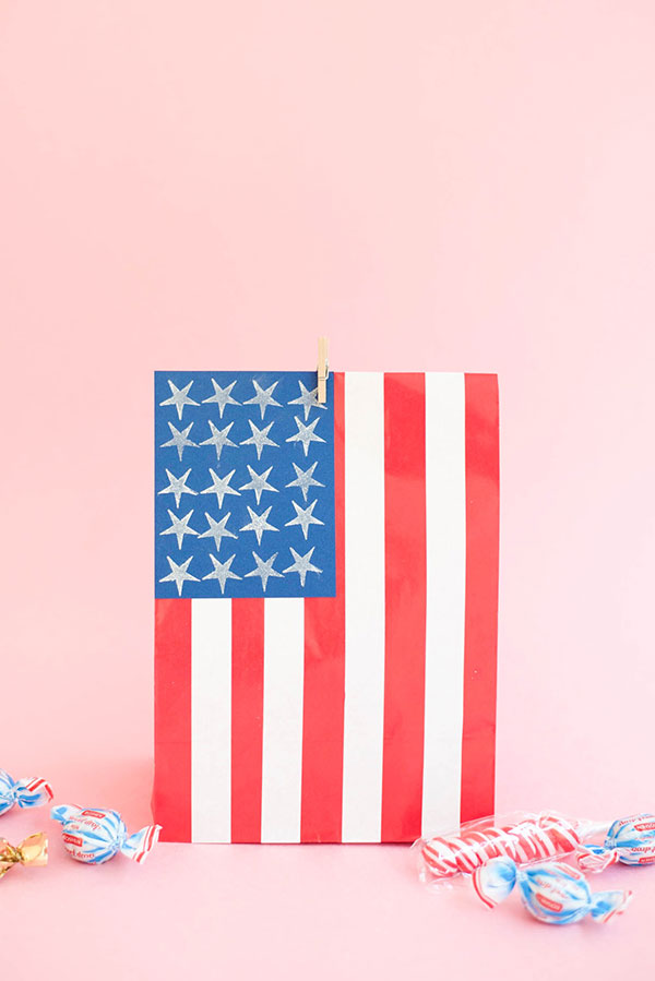 4th of July Favor Bags | Oh Happy Day!