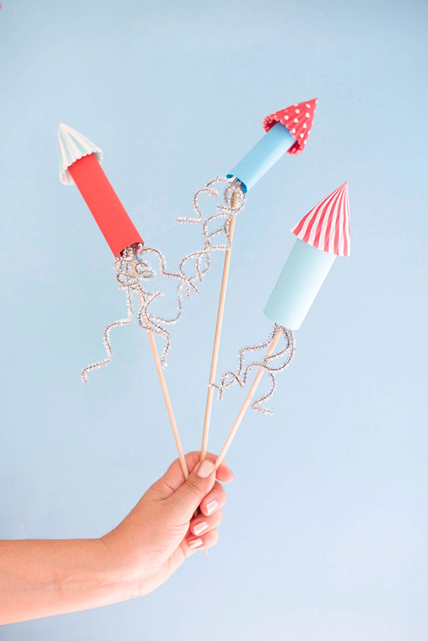 4th of July Rocket Cake Toppers | Oh Happy Day!