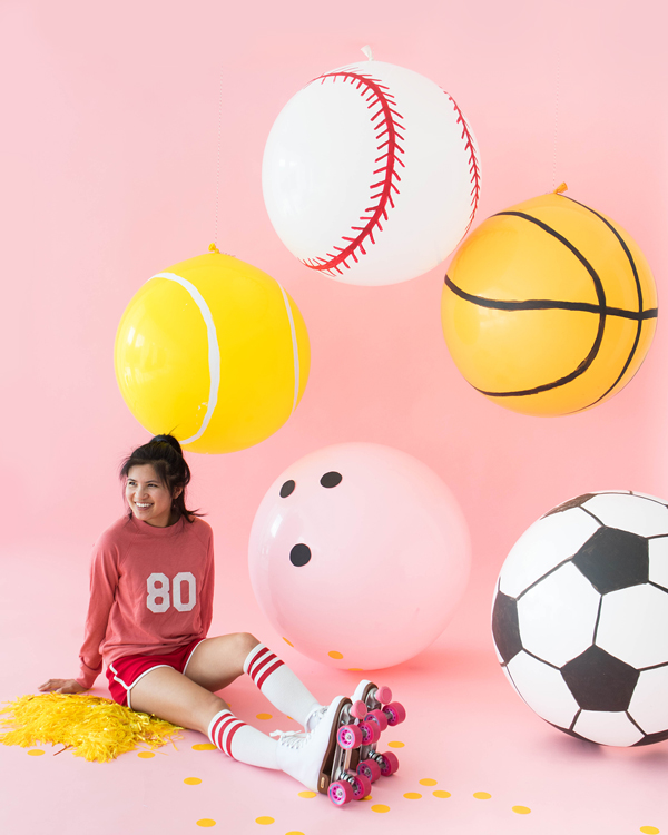 Giant Sports Balloons | Oh Happy Day!