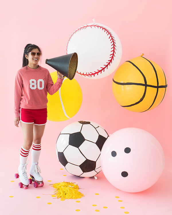 Giant Sports Balloons | Oh Happy Day!