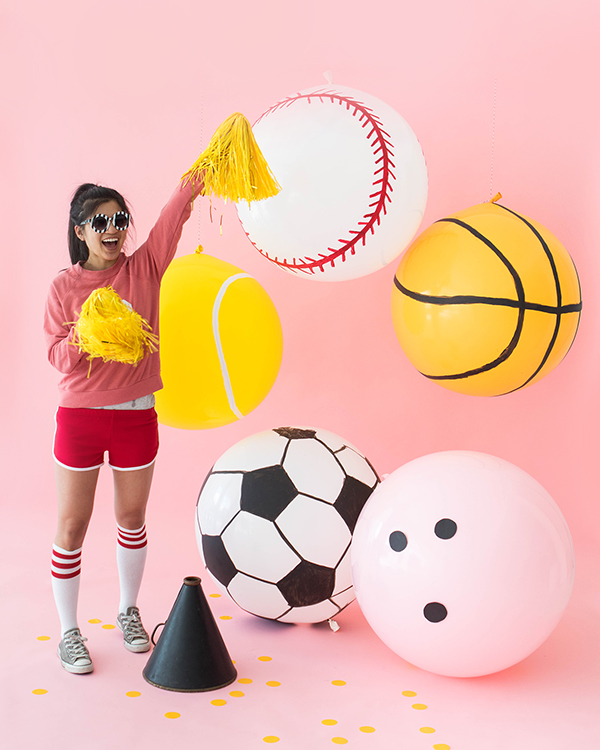 Giant Sports Balloons | Oh Happy Day!