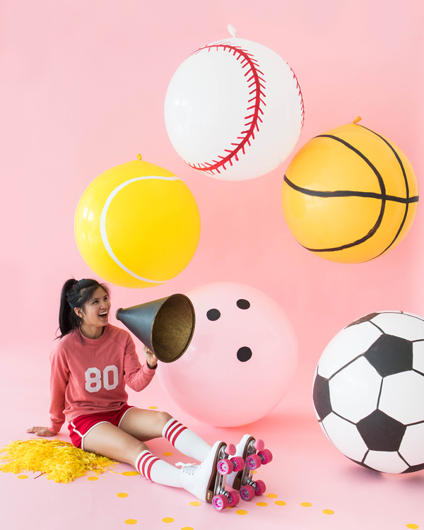 Giant Sports Balloons | Oh Happy Day!