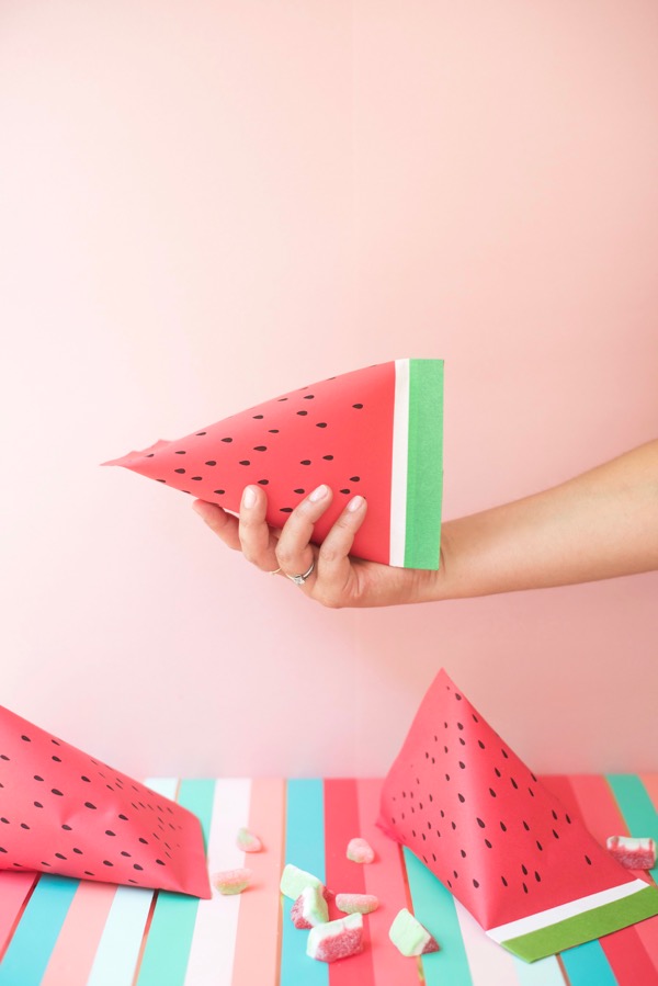 Watermelon Favor Pouches | Oh Happy Day!