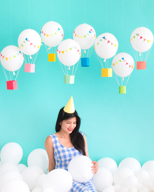 Hanging Hot Air Balloon | Oh Happy Day!