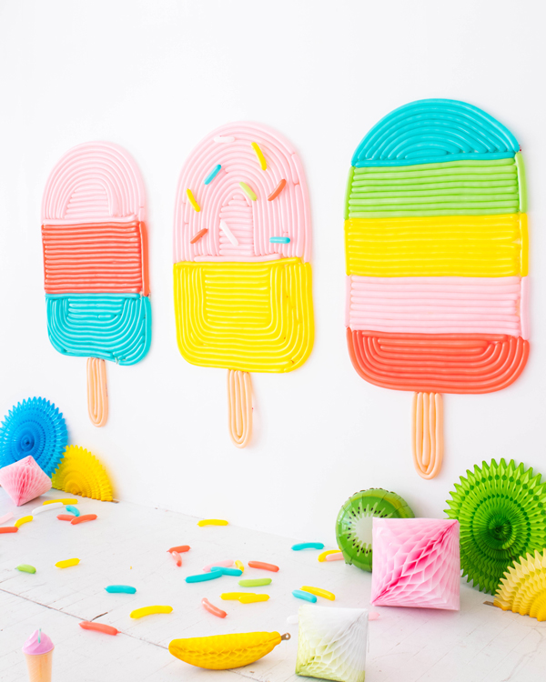 Popsicle Balloon Wall | Oh Happy Day!