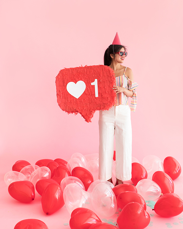 "Like" Button Pinata | Oh Happy Day!