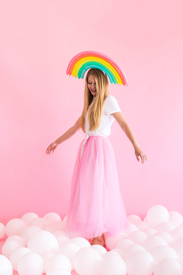 Rainbow Balloon Hats | Oh Happy Day!