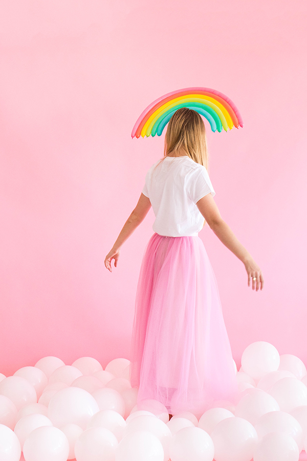 Rainbow Balloon Hats | Oh Happy Day!