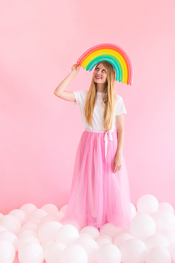 Rainbow Balloon Hats | Oh Happy Day!