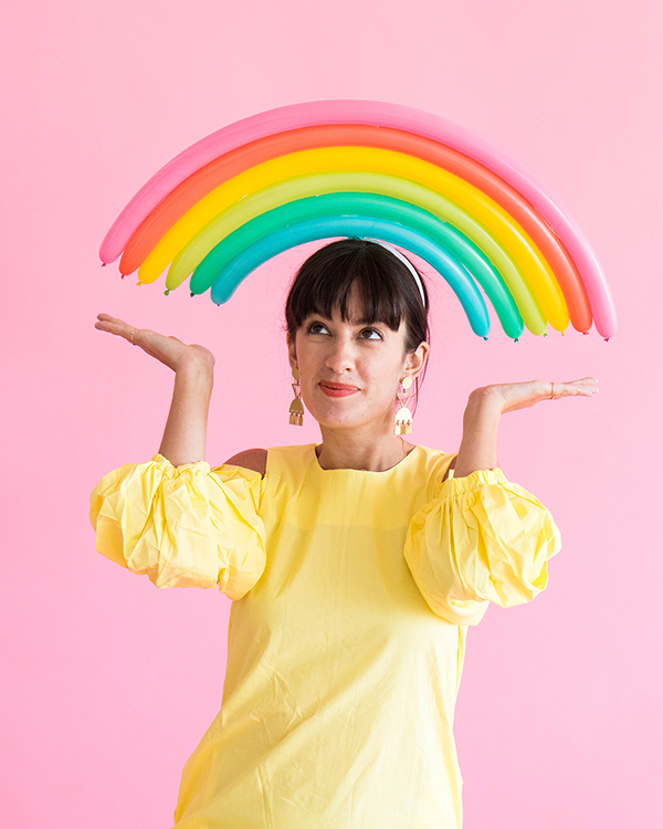 Rainbow Balloon Hats | Oh Happy Day!